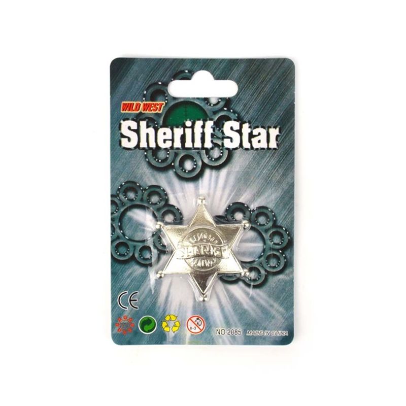 Sheriff Stjerne I Metal Wild West