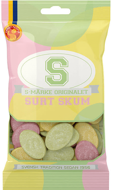 Hovedbilde S-Märke Surt Skum 70g
