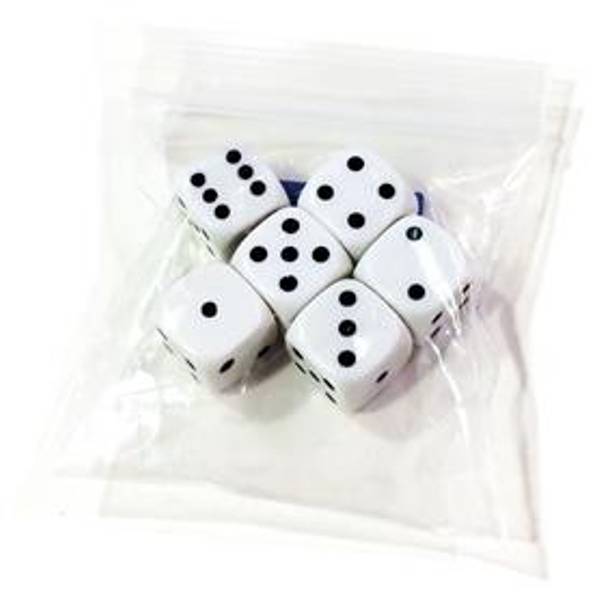 6 Terninger I Pose 12 MM Egmont