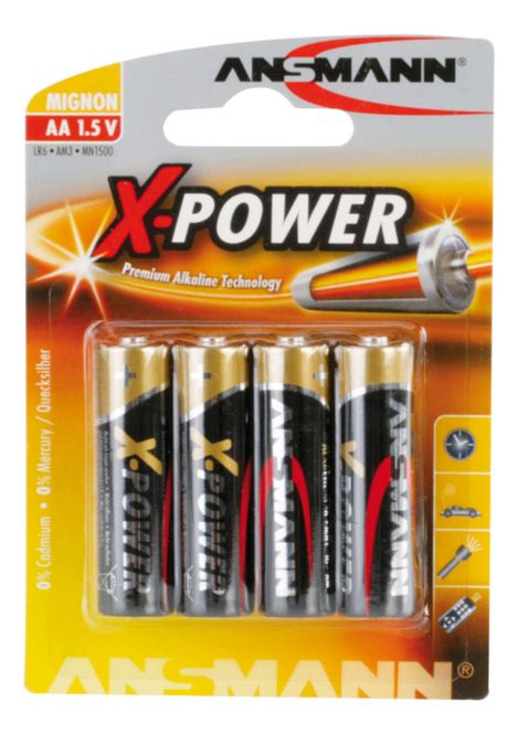 Hovedbilde Alkaline X-POWER AA 4PK