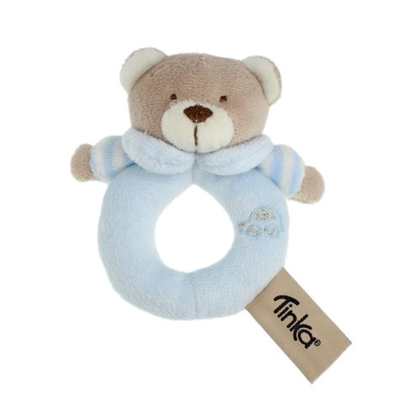 Rangle Bamse Blå 10cm Tinka