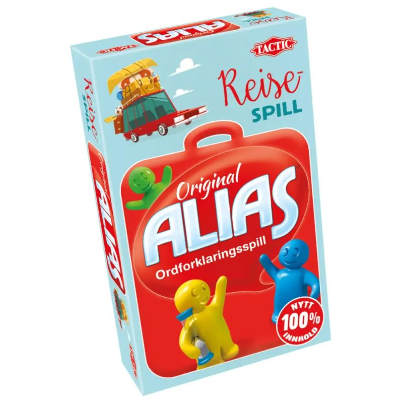 Alias Original Reisespill Tactic - Norsk Utgave