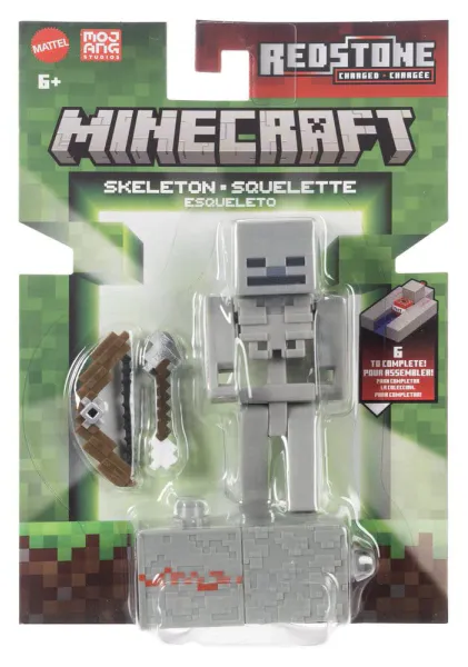 Minecraft Redstone Charged Figure 8 cm - Skeleton
