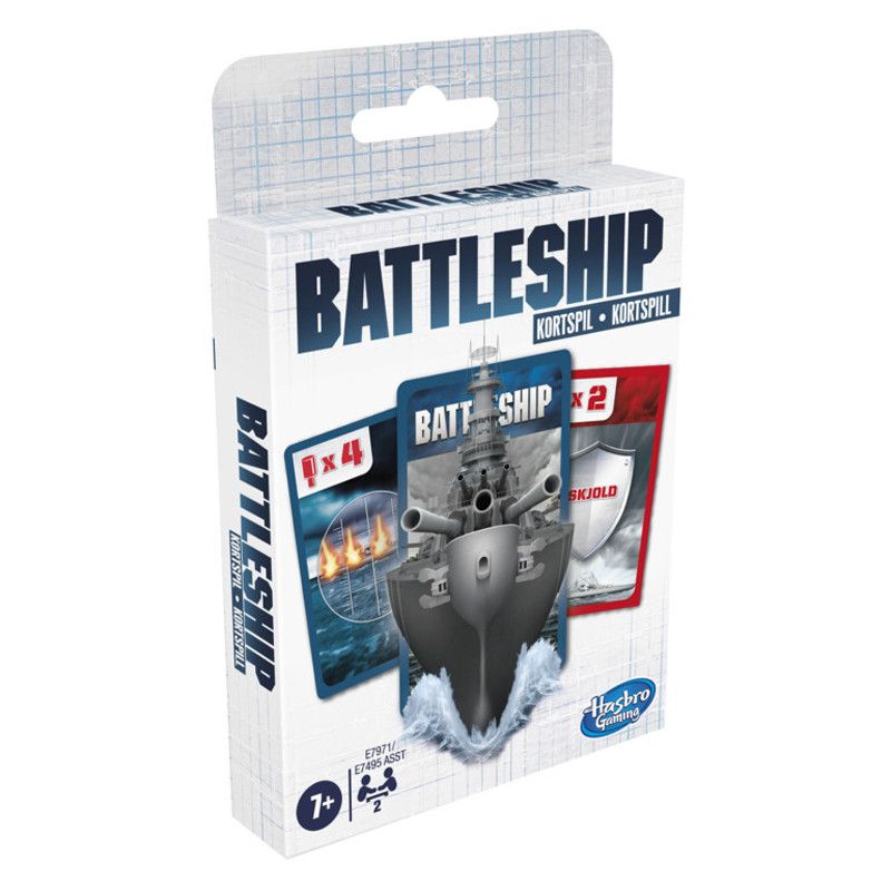 Battleship Kortspill Hasbro - Norsk Utgave