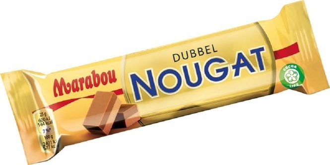 Hovedbilde Dubbel Nougat Marabou 43g