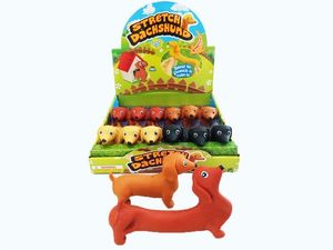 Hovedbilde Dachs Hund Stretch 12cm Assortert