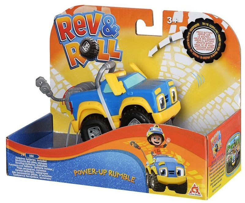 Rein & Rulle Power Up Vehicles Rumble