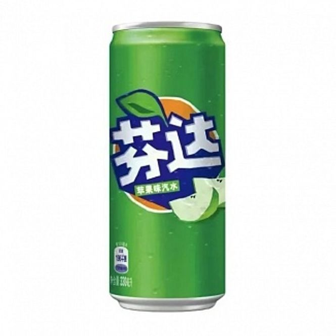 Hovedbilde Fanta Apple China 330ml Boks