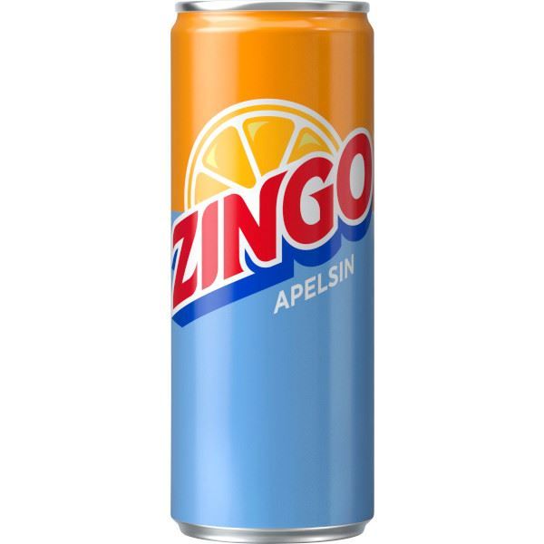 Zingo Apelsin 330ml Boks Sleek