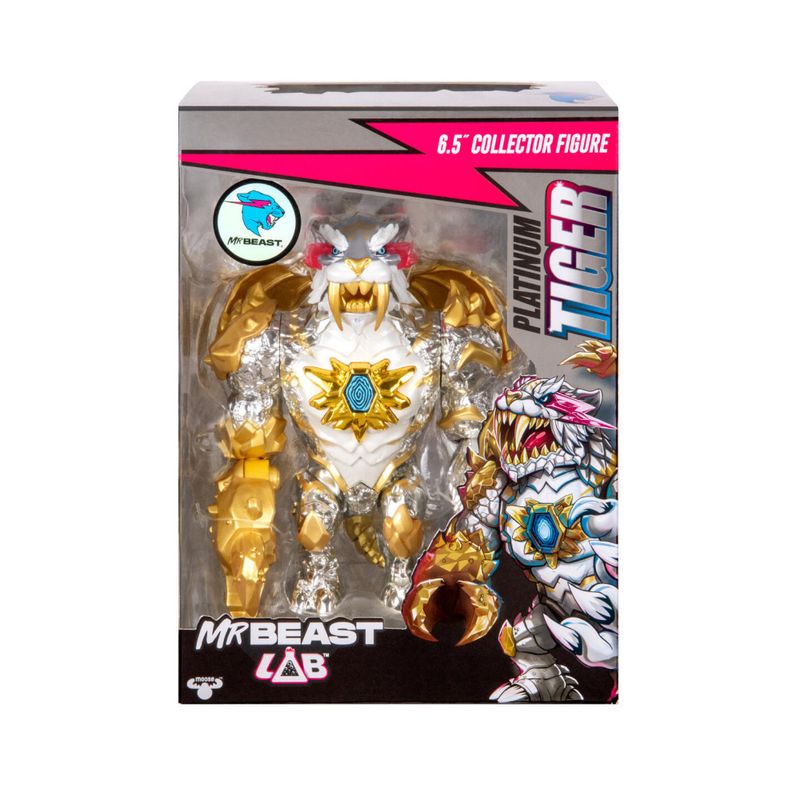 MrBeast Tiger Lab Collector Figure Assortert