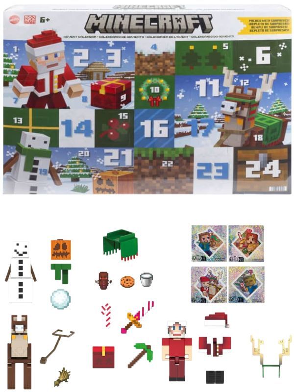 Minecraft Core Figures Adventskalender 2025