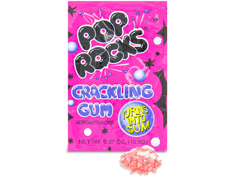 Pop Rocks Crackling Gum 10,5g