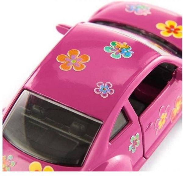 Siku VW The Beetle Pink Med Klistremerker 1488