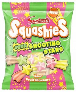 Hovedbilde Swizzels Squashies Sour Shooting Stars Flavour ...