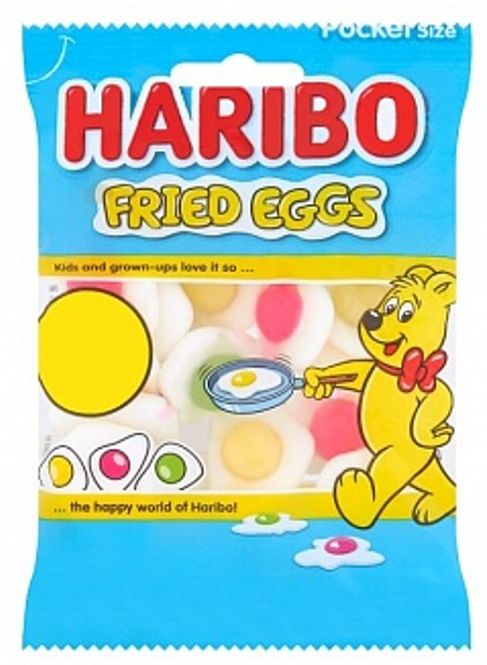 Hovedbilde Haribo Fried Eggs 60g