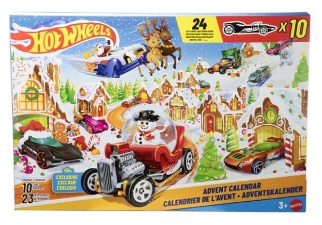 Hovedbilde Hot Wheels Basics Adventskalender 2025