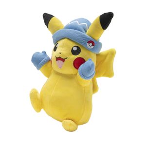 Hovedbilde Pokemon Pikachu Plysj Bamse Vinter 20 cm
